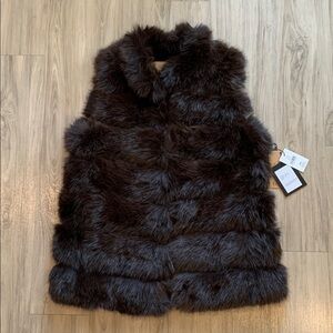 Belle Fare Quiet Luxury Premium Faux Fur Cape Jacket